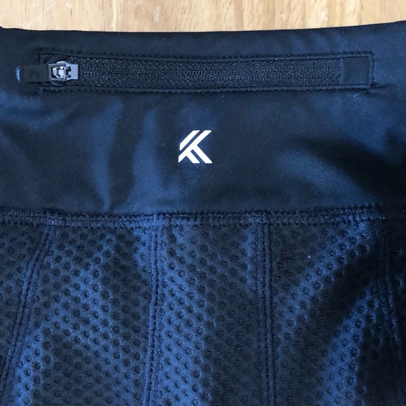 Kyodan Black Pleated Skort Stretch Skirt shorts Women’s Medium Activewear - Picture 4 of 6